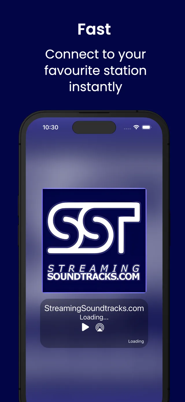 Fast — connect to your favourite station instantly